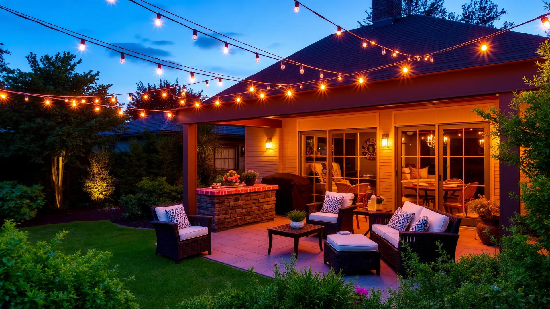 How Professional Outdoor LED Lighting Installation Transforms Your-Backyard